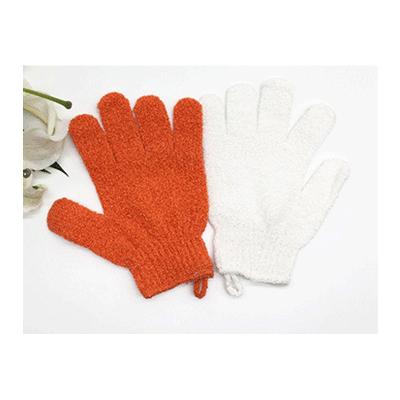 China Eco-friendly cheap high quality nylon gloves are wear-resistant and non-fading exfoliating gloves for sale