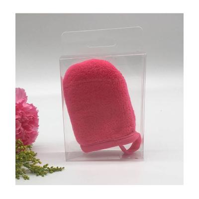 China QUICK DRY Merchants Recommend Minimalist Hand Insert Design Microfiber Makeup Remover Towel for sale