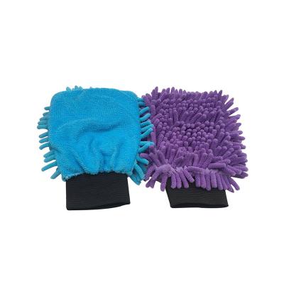 China Eco-Friendly Multi-Color Optional Chenille Tool Washing Cleaning Gloves for sale