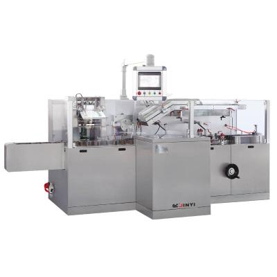 China Food JIADE JDZ-180 CARTONER MACHINE FOR COSMETICS for sale