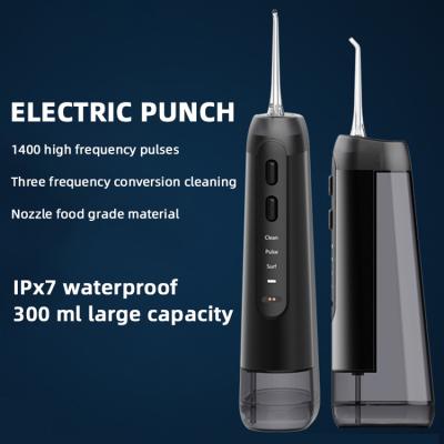 China Detachable H2O Floss Tank USB Charging Portable Cordless Electric Water Flosser MDF30OL Oral Care for sale