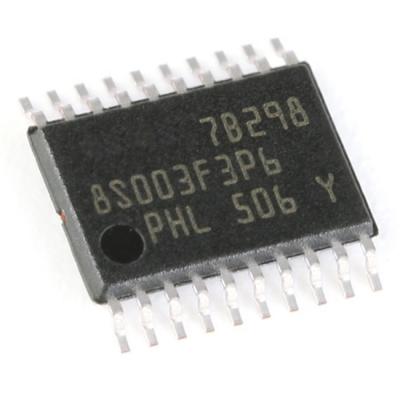 China Original new in SMT8 IC MCU STM8S003F3P6 integrated circuit chip STM8S003F3P6TR microcontrollers 8BIT 8KB FLASH TSSOP20 for sale