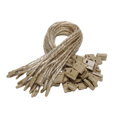 China Sustainable Running Hemp Twine For Tag Twine Jeans Twine Rope From Tag Maker for sale