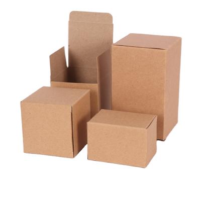 China Recycled Materials Custom Recycled Kraft Paper Box for sale