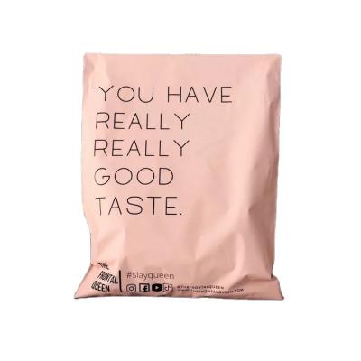 China Recyclable Custom Design Pink Poly Mailers Shipping Wraps Mailing Bag for sale