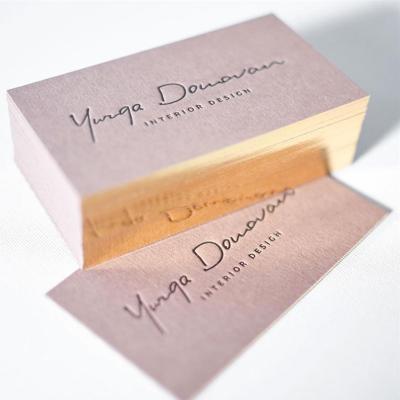 China Card Business Customized Printed Business Cards Business Customized Pink Name Card for sale