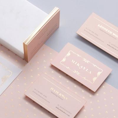 China Nail Accessories Business Cards Recyclable Custom Luxury Name Cards for sale