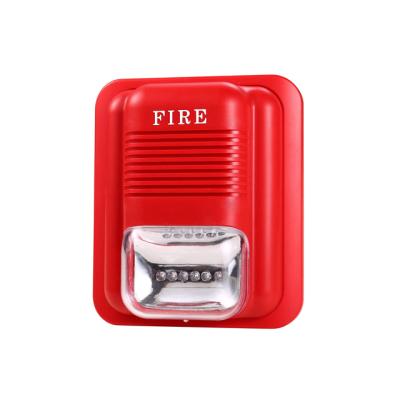 China Fire Strobe Horn, Fire Siren, Fire Alarm Sounder Flasher 12.5(L)*12.5(W)*5(H)cm for sale