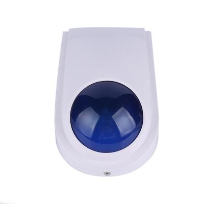 China Hot Selling 12V Flash Siren Strobe Siren Alarm Light Strobe Home Alarm Siren & Indoor/Outdoor Wired Strobe Alarm for sale