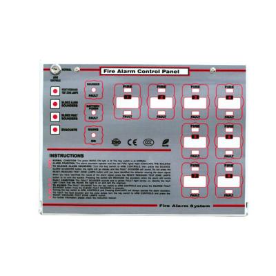 China Cheap Convetional Fire Alarm System Economy 2-8 Zones Fire Alarm Control Panel For Conventional Fire Alarm System for sale