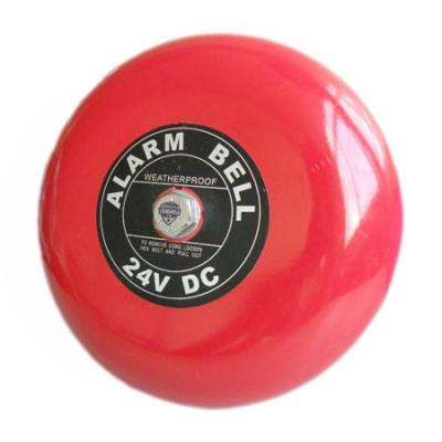 China 24v 6 Inch 120db Conventional Industrial Waterproof Electric Fire Alarm Bell School Bell 6 Inch (150mm) for sale