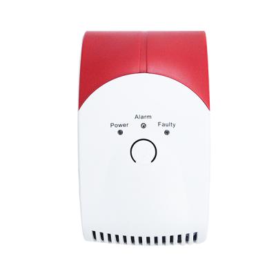 China Home Security Alarm LPG / Natural Gas Detector Alarm Leak With Solenoid Valve for sale