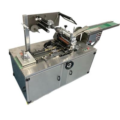 China Automatic Small Food Box Cellophane Wrapping Machine With Tear Stripe For Gum for sale