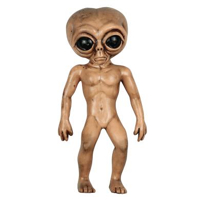 China Realistic Rubber Latex Alien Baby Prop Creepy Decorations With Black Eyes for sale