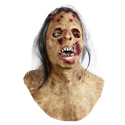 China Bryophyte Biochemical Horror Costume Mask Haunted House Props Unworn for sale