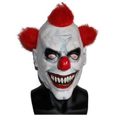 China Sinister Creepy Evil Pennywise Head Masks Joker Clown Costume for sale