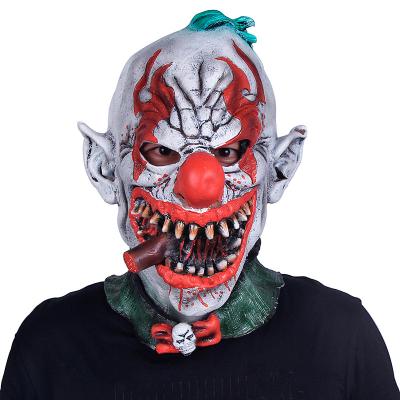 China Adult Crazy Fonzo Clown Mask Scary Killer Fancy Dress Up Costume for sale