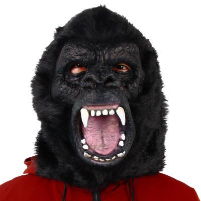 China Killa Gorilla Kingkong Ape Horror Halloween Costume Mask Adult Use for sale