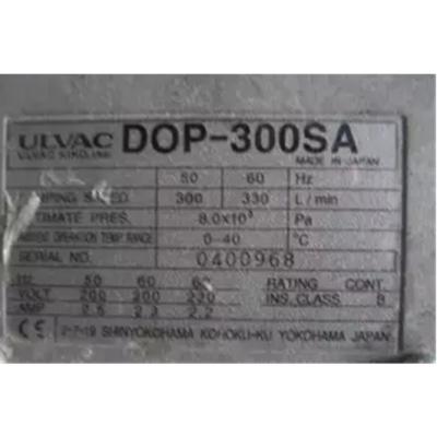 China Need Ulvac DOP-300SA 3 phase 220V dry vacuum pump DOP-300SA for sale