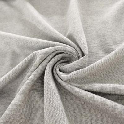 China Stretch Product High Quality Polyester Stretch Fabric Double Viscous Knit Fabric For Clothing for sale