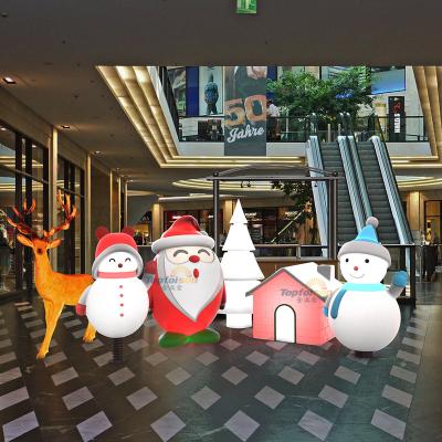 China Unique Christmas Tree Santa Reindeer Snowman Christmas Room Lights Commercial Use Decoration Light with IP65 for sale