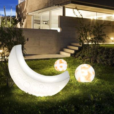 China Commercial Use Full Moon Light 3000K 6000K 80CM Waterproof LED Moon Light 30CM For Indoor Or Outdoor for sale