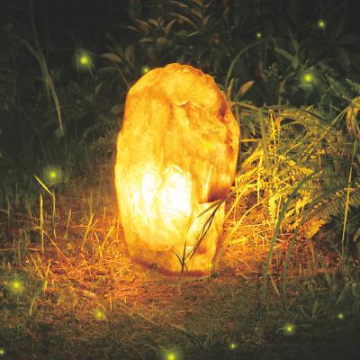 China Modern Times Outdoor Led Landscape Garden Light Park Pathway Decorative Lighting Artificial Luminous Stone Light for sale