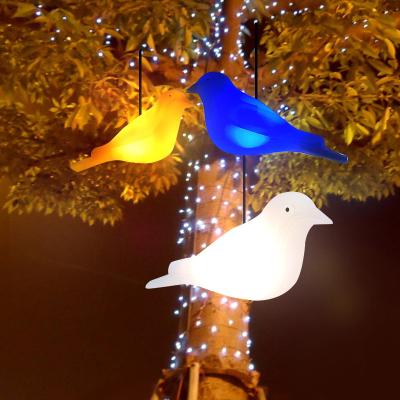 China 2021 Outdoor Popular Holiday Same RGB Led Bird Lamp Led Bird Lighting For Outdoor for sale