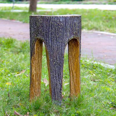 China NEW MODERN LED RGB Landscape Design Stump Light Lawn Tree Stump Lamp for sale