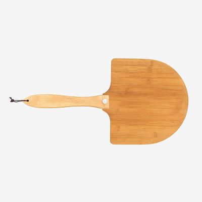 China Amazon viable hot sale bamboo wooden pizza peel with handle foldable wooden pizza paddle for sale