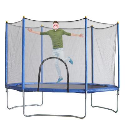 China Without Ground Trampoline Oval Steel Wholesale Rectangular Net Outdoor Playground Protector for sale