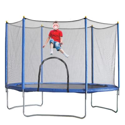 China Without Protective Net Large Ladder Children's Large Bed Fitness Jumping Trampoline 16ft Outdoor for sale