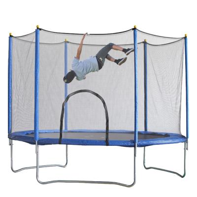 China Without Protective Net Around Jumping Trampolines 10 Feet Large Outdoor Gymnastic Trampoline for sale