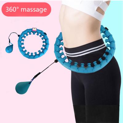 China Fitness Equipment App Gym Equipment Exercise Ball Weighted Ad Adult Circle Vibrate and Massage Polynesian Dance Smart Circles for sale