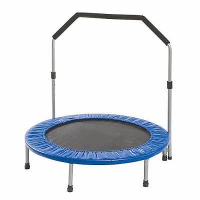 China Without Protective Net 2021 Upgraded Blue Dinosaur Mini Outdoor Trampoline For Kids for sale