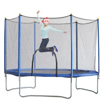 China With Protective Net Around Large Outdoor Trampoline Fitness Outdoor Trampoline For Family for sale