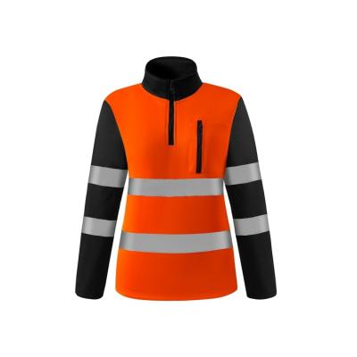 China 2022 Water Proof Professional Manufacture Cheap Women's Reflective Safety Two Tone Rugby Shirt for sale