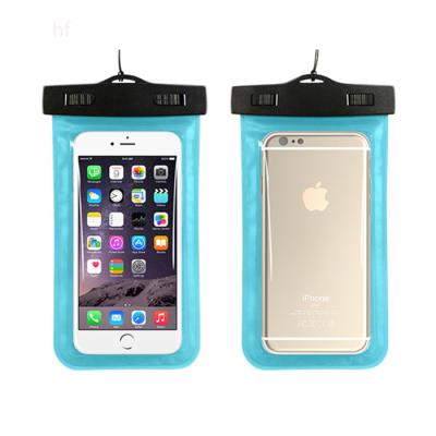 China Non-Toxic Clear Custom Plastic EVA Pouch Water Proof Cell Phone Bags for sale