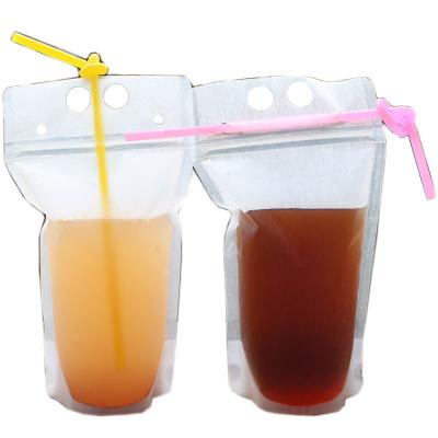 China Safety Super Quality Stand Up Plastic Juice Beverage Beverage Packaging Storage Bag for sale