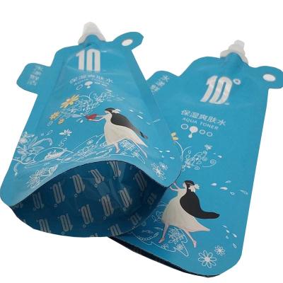 China Custom Print Moisture Proof Stand Up Spout Pouch Bag For Skin Care Products Packaging for sale