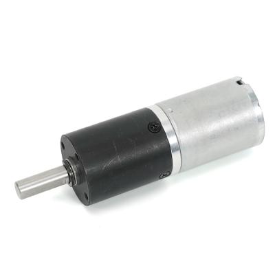 China Totally Enclosed 12v 24v 280rpm Round Low Speed ​​DC Geared Motor for sale