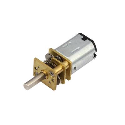 China Fully Enclosed Customizable 3v 6v 12v 12mm Reduction Ratio Miniature Brushed DC Gear Motor for sale