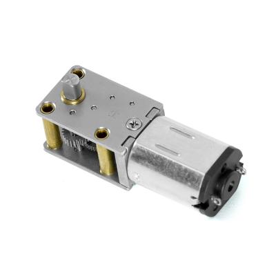 China Totally Enclosed 1.5V 2.4V 5V 6V Precious N20 Geared DC Brush Motor With Horizontal Metal Gearbox Speed ​​Reducer for sale