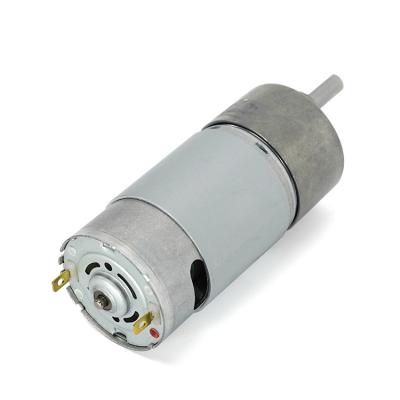 China High Torque 24v Mini Gearbox 37mm Totally Enclosed Planetary Geared DC Motor For Juicer for sale