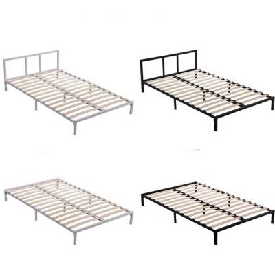 China Excellent Supplier Nice Minimalist Classic Chinese Style Durable Removable Iron Bed Frame for sale