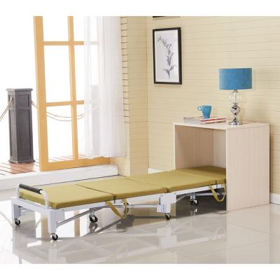 China Foldable Space Saving Attached Wall Mattress Metal Folding Cabinet Multifunctional Soft Beds for sale