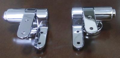 China Slow-end Toilet Seats Zinc SS Stainless Steel Soft Closing Hinge Toilet Seat Hinge for sale