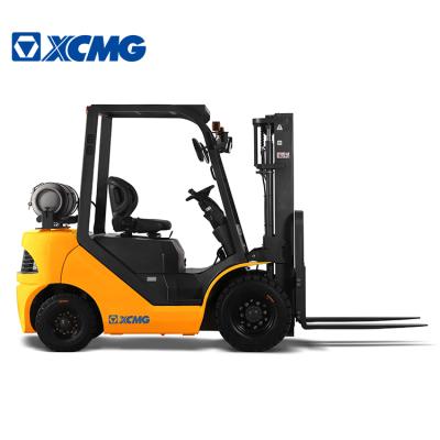 China Construction worksÂ   XCMG 3 ton new nissan k25 engine gasoline LPG gas forklift for sale