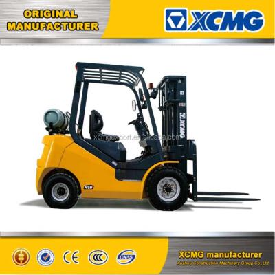 China Construction worksÂ   XCMG 1.5 Ton 1500kg Nissan k21 Engine Gasoline And LPG Forklift for sale