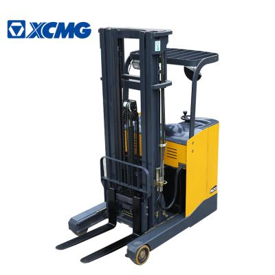 China Building Material Stores XCMG Official FBR20 Battery Operated 2 Ton Reach Forklift For Material Handling for sale